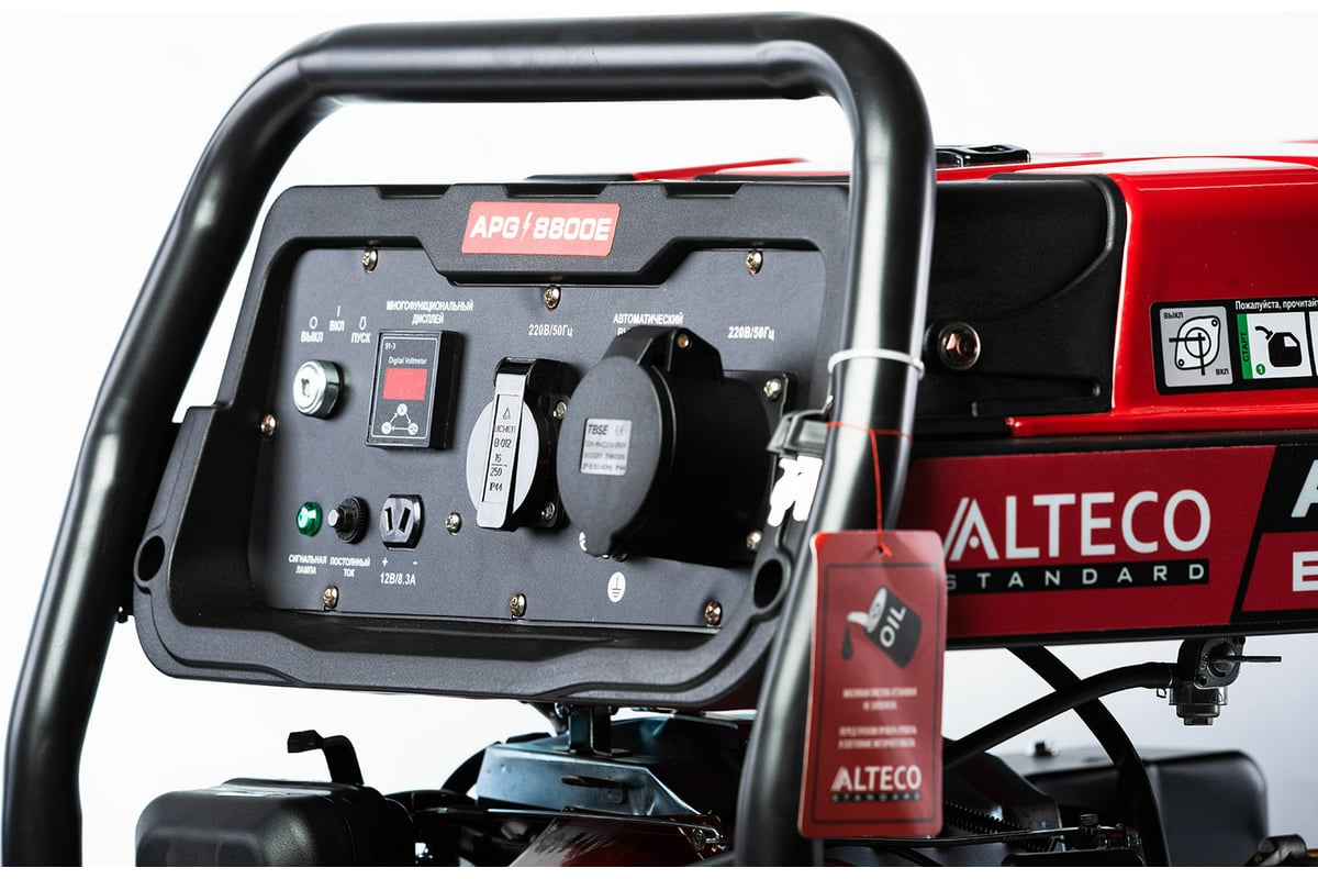 Бензиновый генератор Alteco Standard APG 8800E (N) 20426