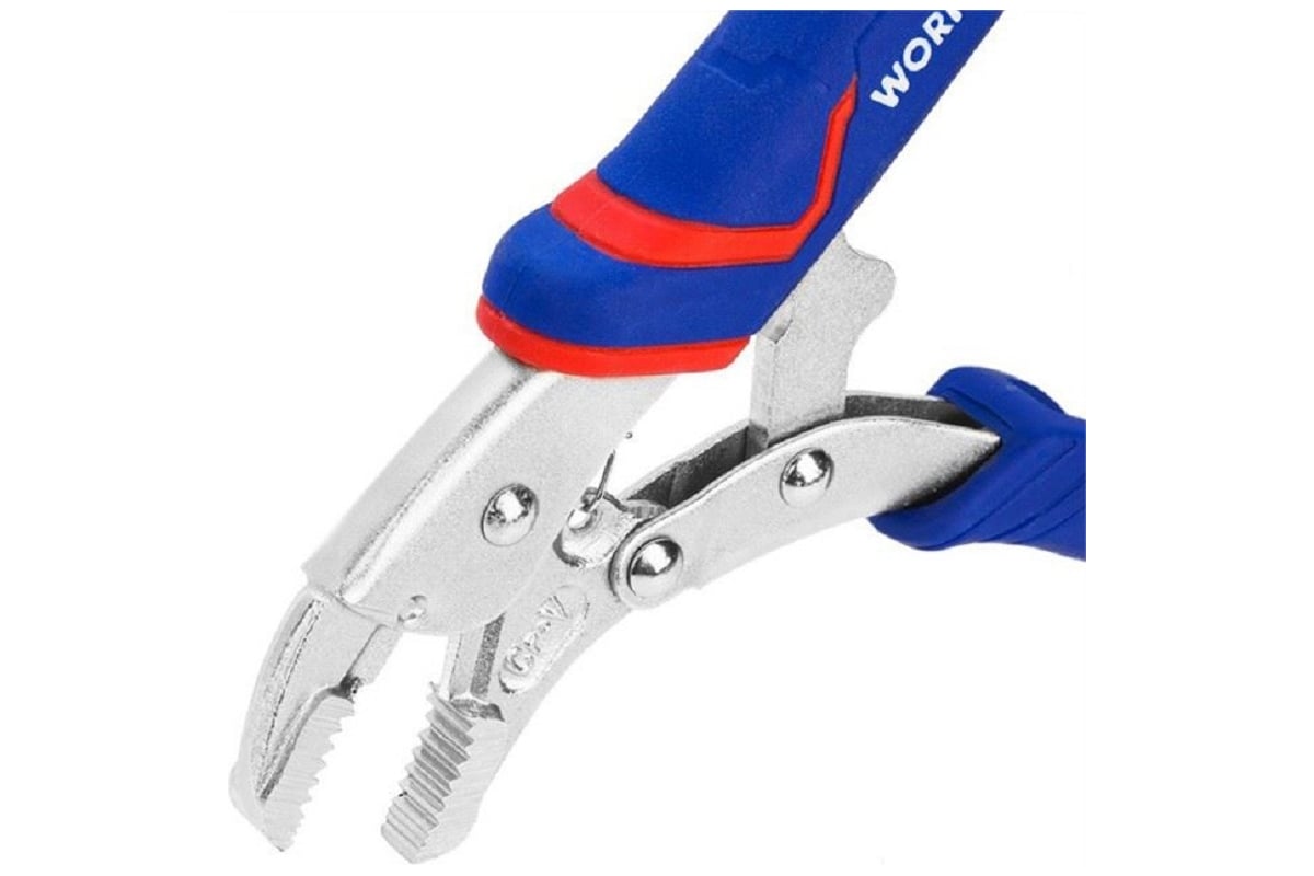 Фиксирующие клещи WORKPRO PRO 130 мм WP231072