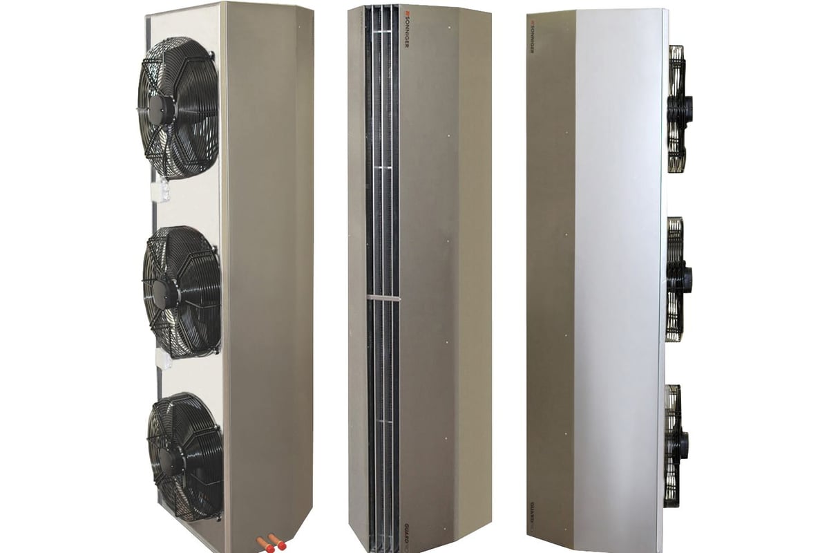 Воздушно-тепловая завеса с водяным нагревом Sonniger для проемов GUARDPRO150W CGP0023