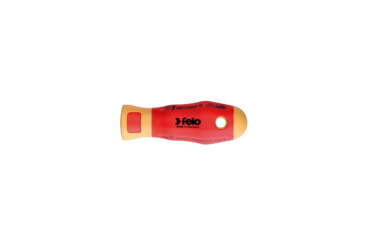 Диэлектрическая отвертка Smart с набором насадок 12 шт в кейсе Felo 06391306