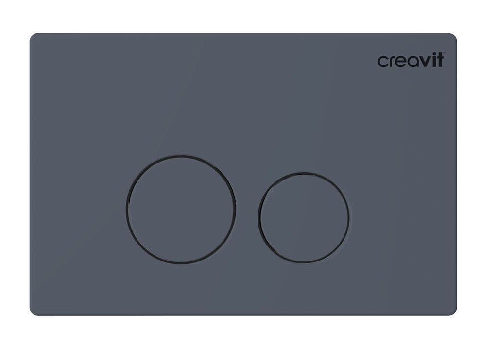 Кнопка смыва Creavit Terra GP9002.05 базальт