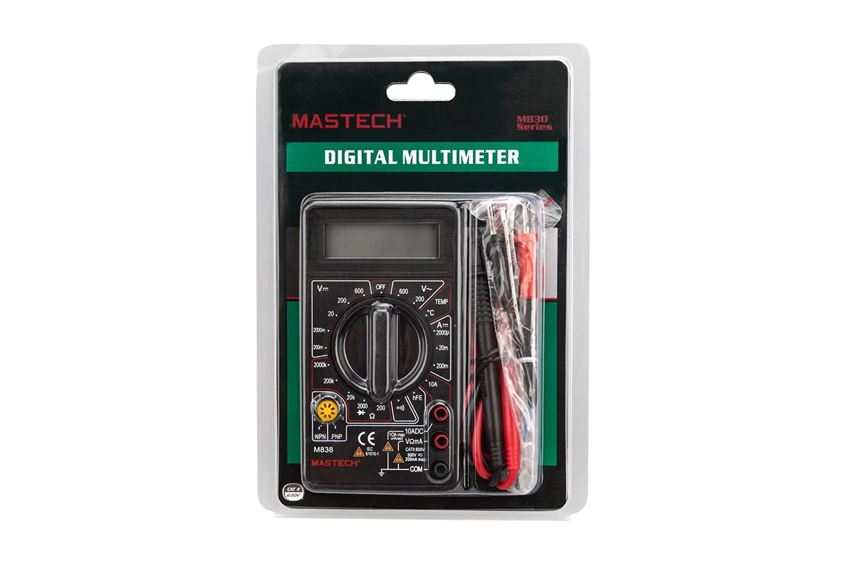 Цифровой мультиметр Mastech M838 13-2004