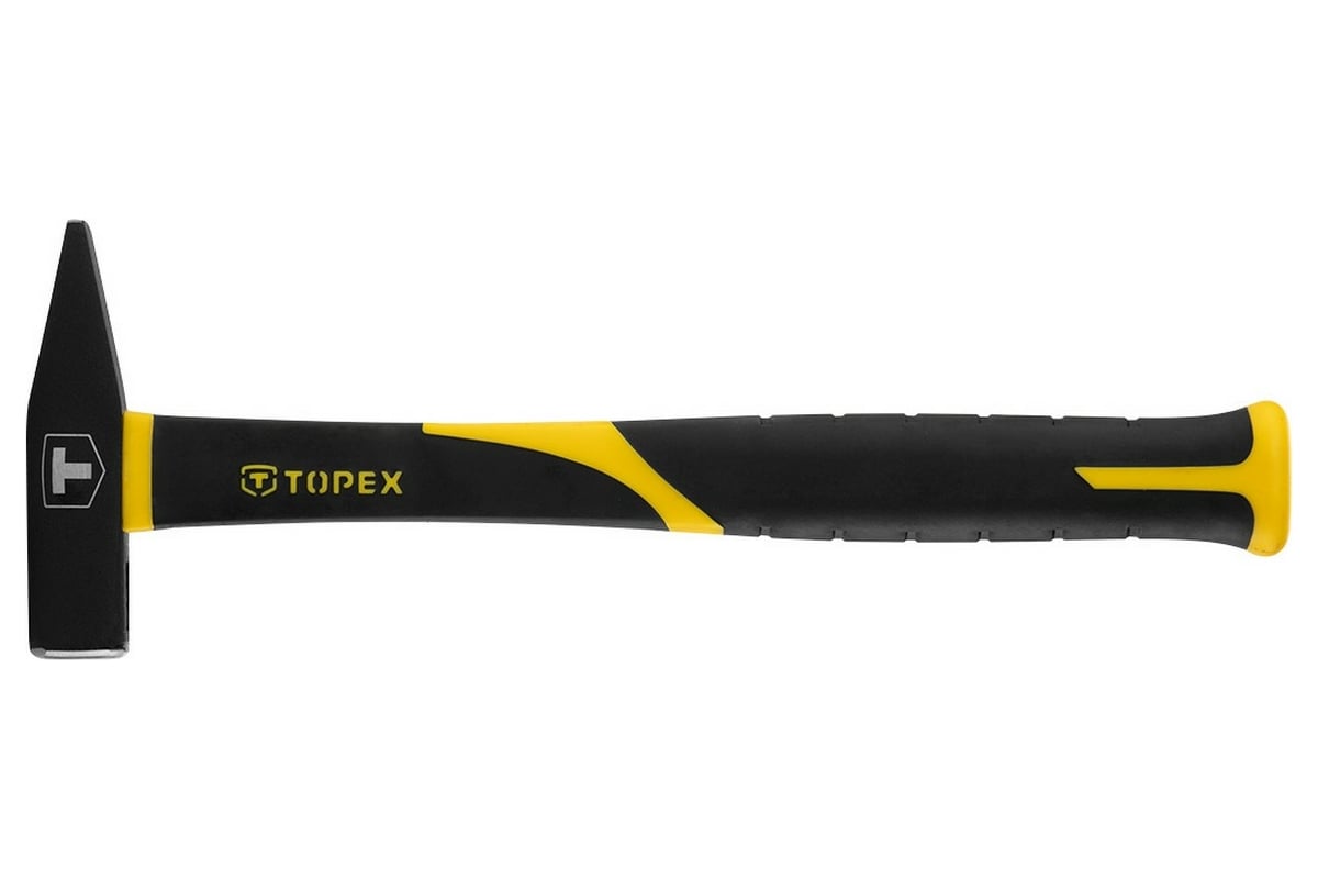 Слесарный молоток Topex 500 г, ручка из стекловолокна 02A835
