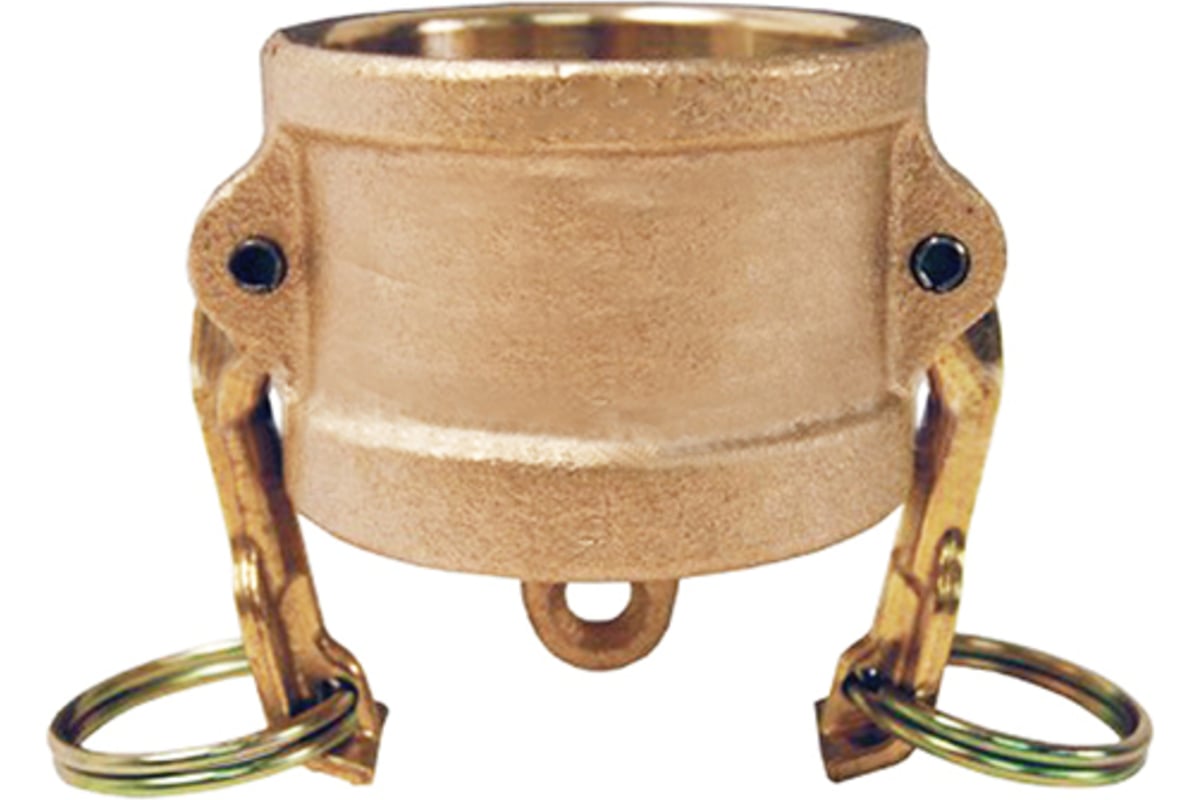 Камлок TITAN LOCK латунный TITAN LOCK тип DC, заглушка для ниппеля 2 1/2" TL250DCBR