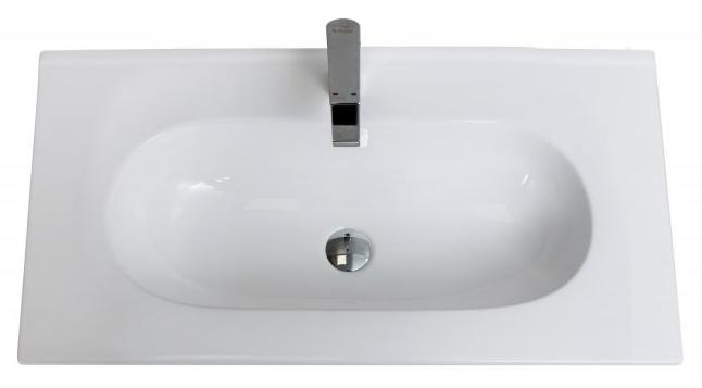 Тумба с раковиной BelBagno Kraft 80 см Bianco Opaco