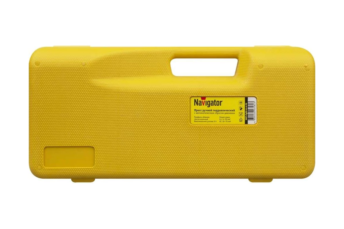 Гидравлический пресс Navigator 93 582 nht-pg02-a-4-70 асд, 4-70 мм2 93582
