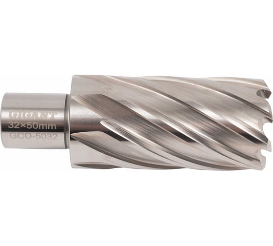 Сверло корончатое HSS, L=50 мм, d=32 мм Gigant GCD-5032
