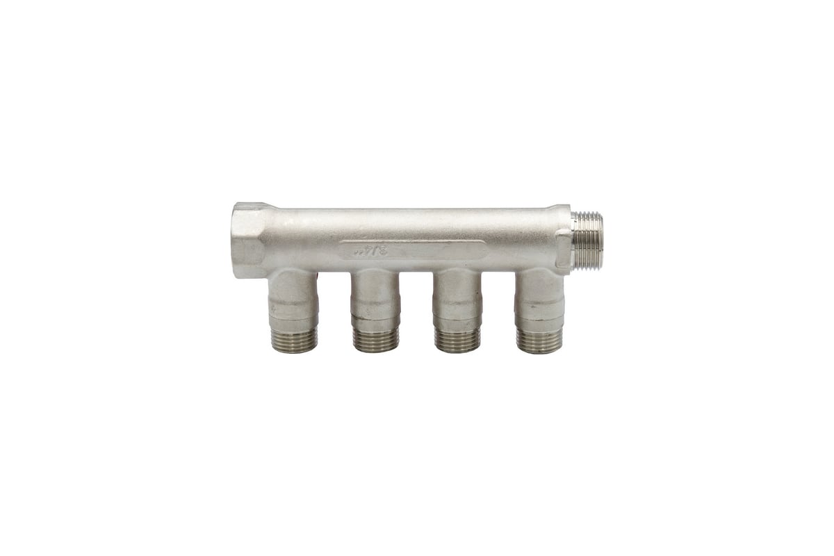 Коллектор VRT 3/4"x1/2", с отсечными кранами, 4 выхода 531863