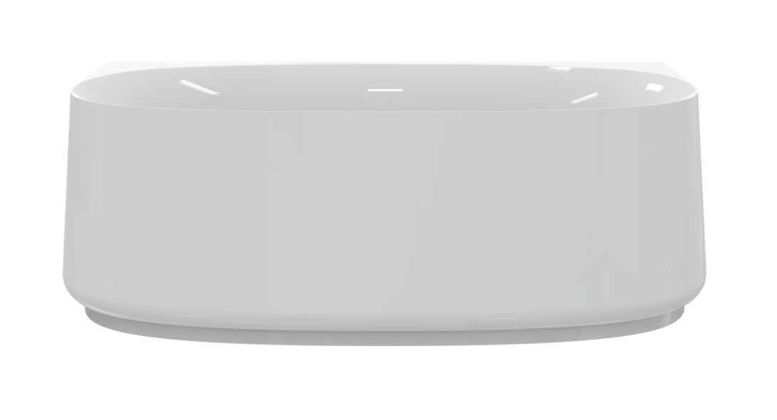 Акриловая ванна Cezares Lux CZR-LUX-WALL-170-80-58 170x80 см белый глянцевый