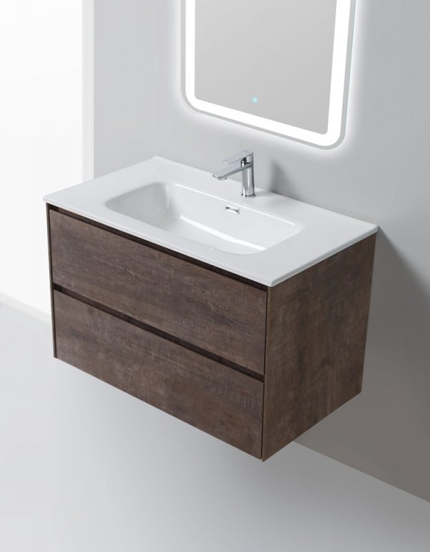 Тумба с раковиной BelBagno Pietra 80 см Stone