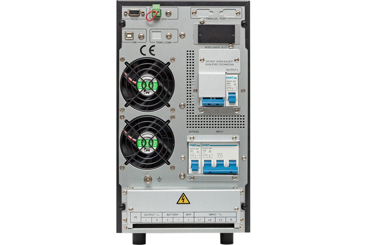 Источник бесперебойного питания двойного преобразования EKF E-Power SW900G4-T 10000 ВА напольный, 3/1, 380/230В, без АКБ SW901G4-T-31