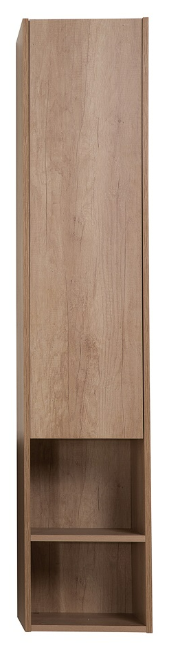 Шкаф пенал BelBagno Kraft 33 см L с одной дверцей, Rovere Nebrasca Nature, KRAFT-1600-1A-SC-RNN-L