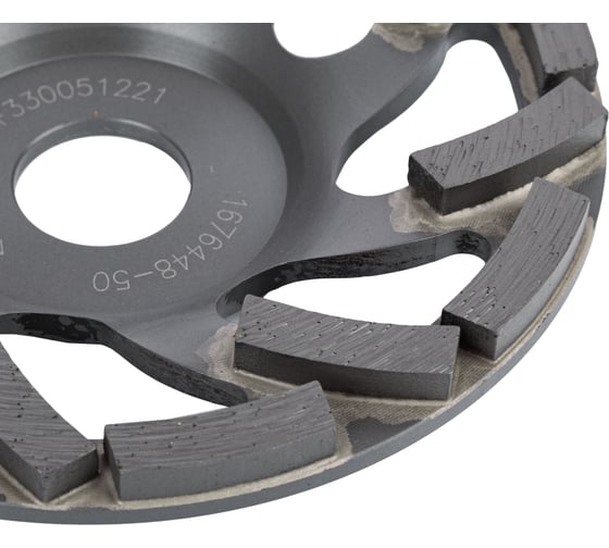Чашка алмазная DGS-W 125D-22.23H "Double Fan Turbo Premium Row" Elsilber EL-RY125DFR