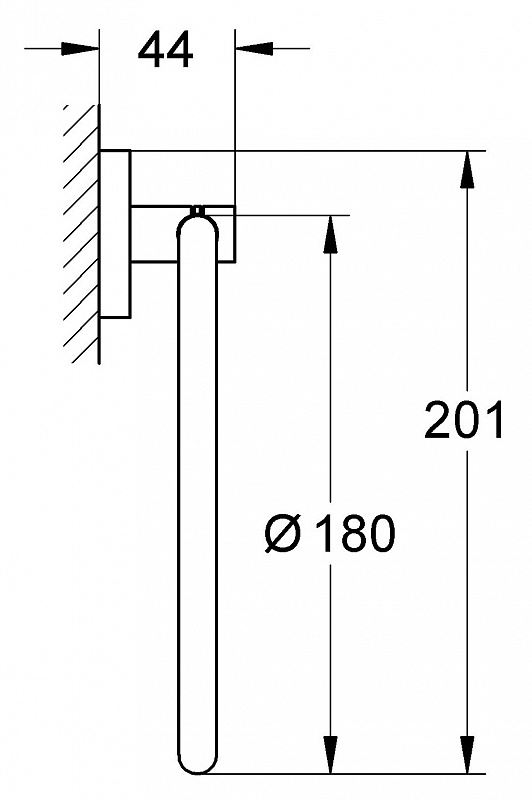 Полотенцедержатель Grohe Essentials 40365001