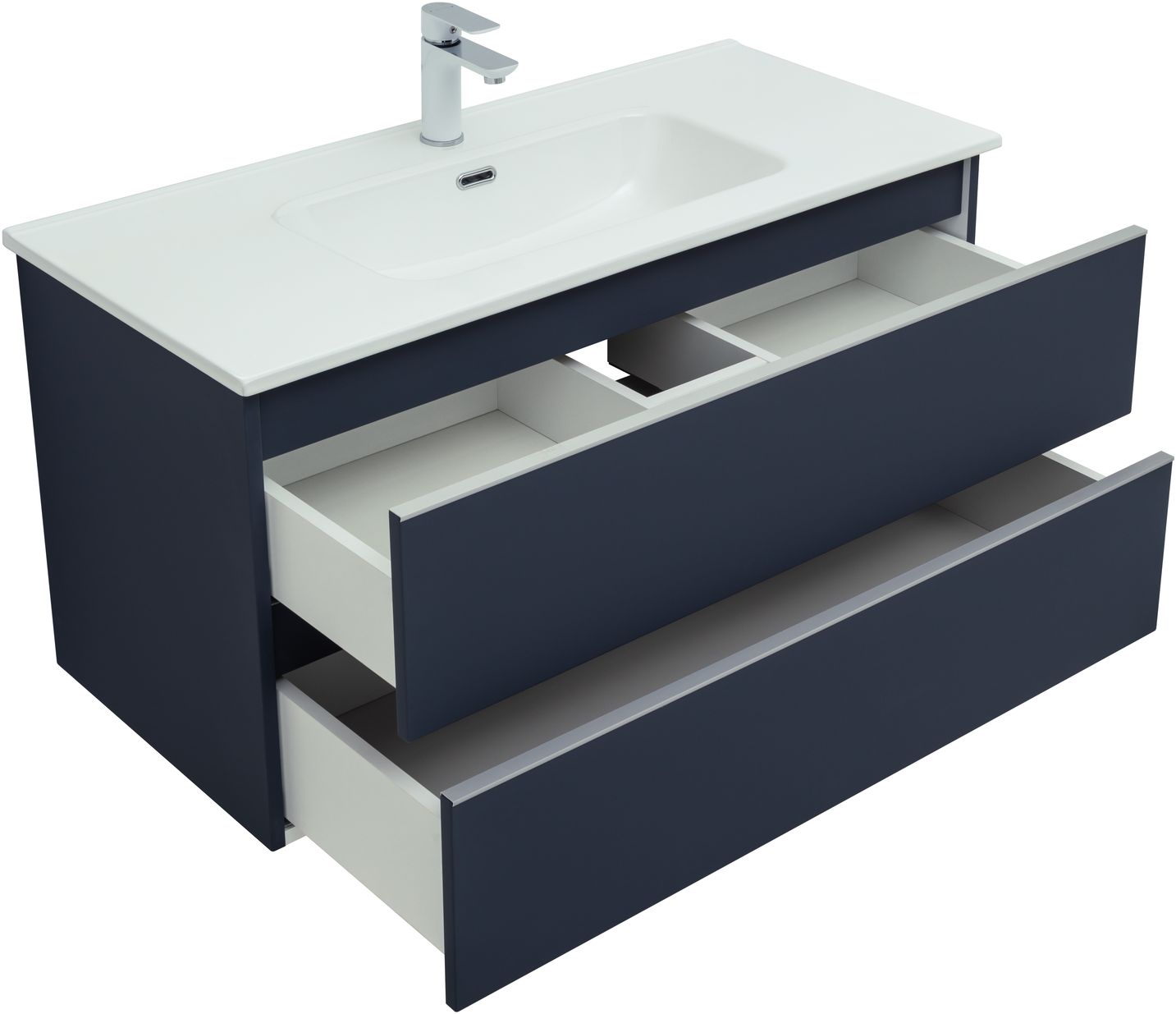 Мебель для ванной Aquanet Вега 100 см маренго