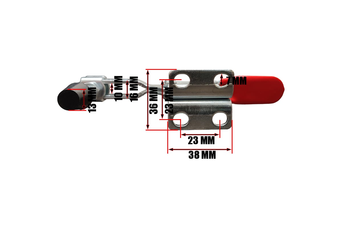 Прижим Uniq tool механический Goodhand GH-225-DHB