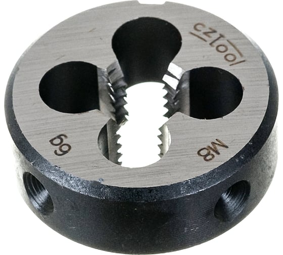 Резьбонарезной набор Bucovice Tools MINI-1, 9 предметов, плашки M3-M12, на блистере 330129