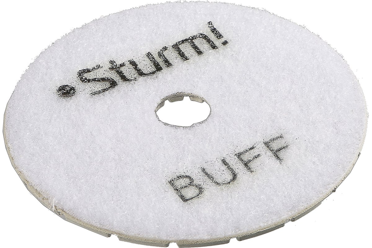 Круги шлифовальные гибкие Sturm ! 9012-W100-BUFF