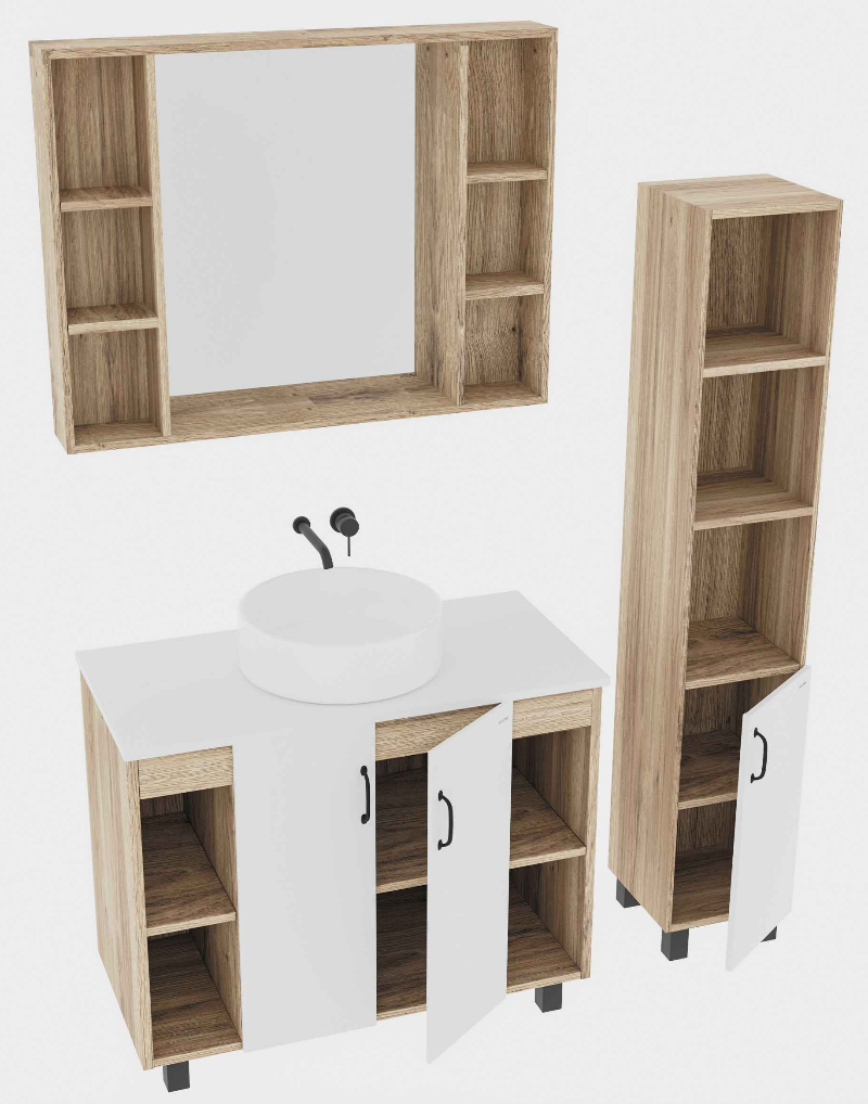 Тумба со столешницей Grossman Флай 100 см Тумба со столешницей Grossman Флай 100 см