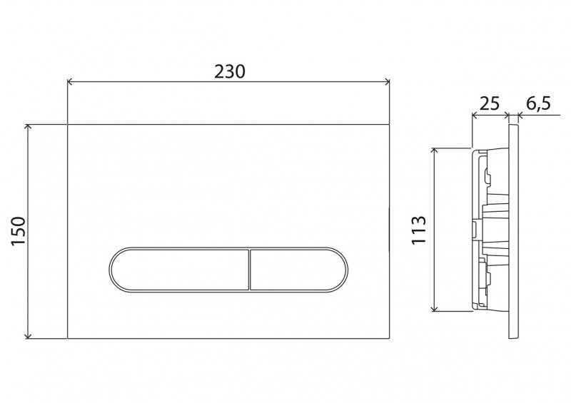 Подвесной унитаз BelBagno Due BB3103CHR/SC/BB002-80/BB005-PR-CHROME комплект 4в1