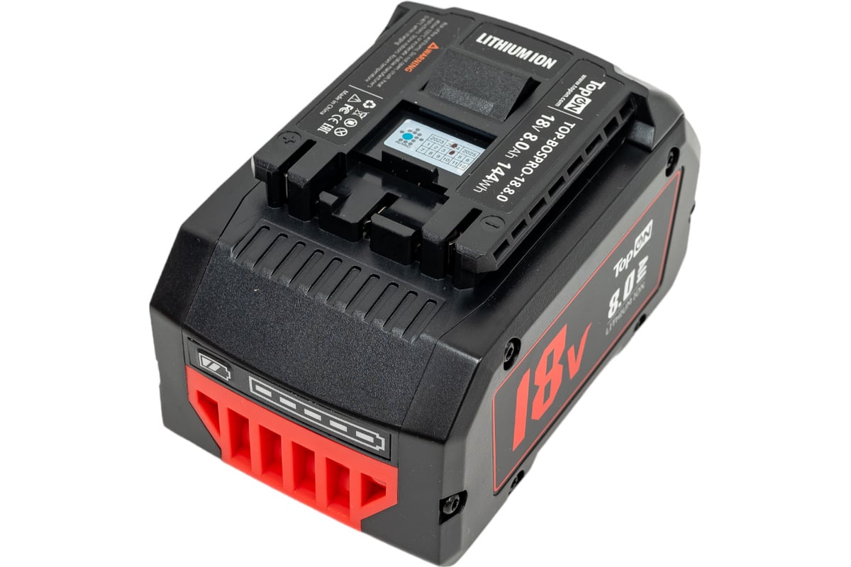 Аккумулятор для BOSCH PROCORE 18V 8.0AH (LI-ION) Topon TOP-BOSPRO-18.8.0