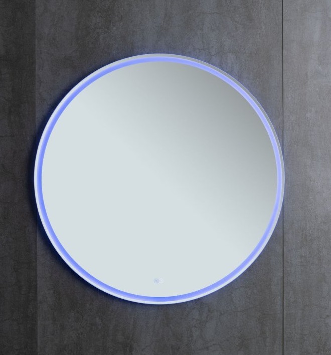 Зеркало Aquanet Арт 100x100 см с подсветкой RGB 00334364