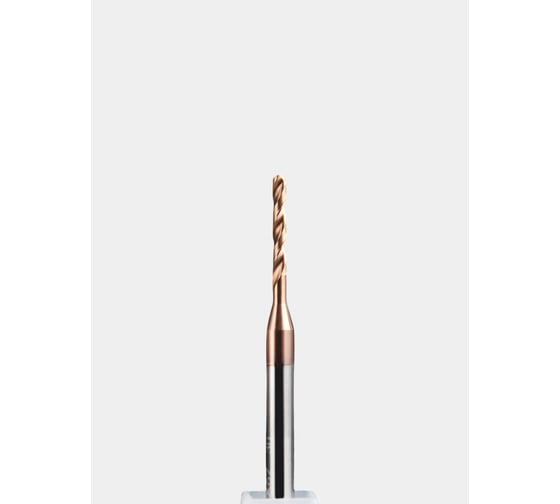 Сверло твердосплавное ц/х РОСИНСТРУМЕНТ 2.0x4х16x62 3D без подачи СОЖ TiSiN 320041662