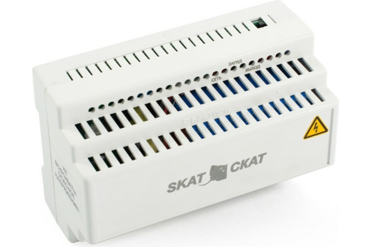 Источник питания СКАТ Skat -12DC-1.0 Li-ion Источник бесперебойного питания-12/1-3,2/Li-DIN на Li-ion АКБ 52 595