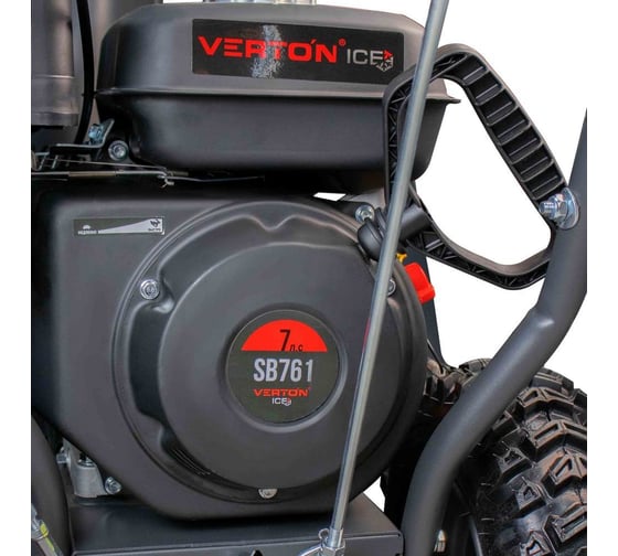 Бензиновая снегоуборочная машина Verton ice sb-761 5,15 квт / 7 л.с,v 212 куб. см, ширина/высота 61/51 см 01.9676.14791