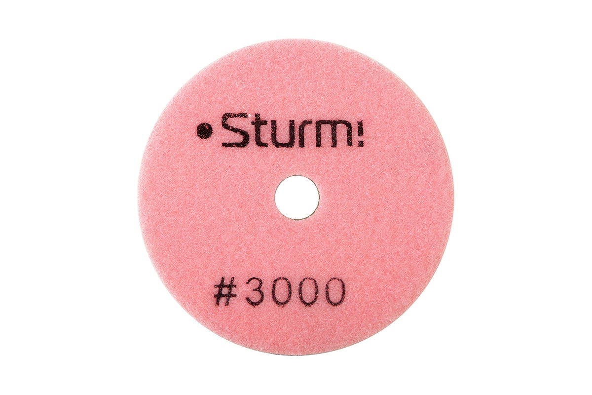 Круги шлифовальные гибкие Sturm ! 9012-W100-3000