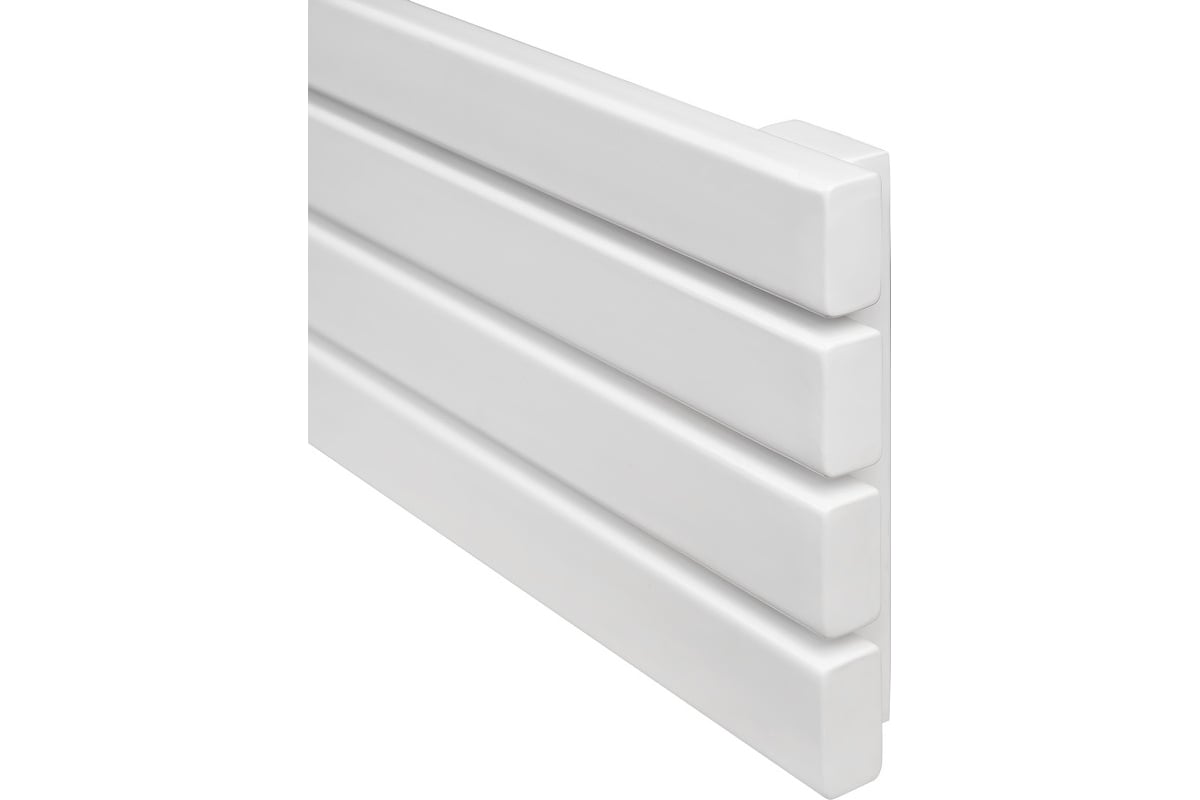Горизонтальный радиатор ARBIOLA Liner Gorizont H 1200-36-06 секции GHWN, RAL 9016 матовый белый 258140