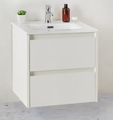 Тумба с раковиной BelBagno Kraft 39-500 50 см Bianco Opaco