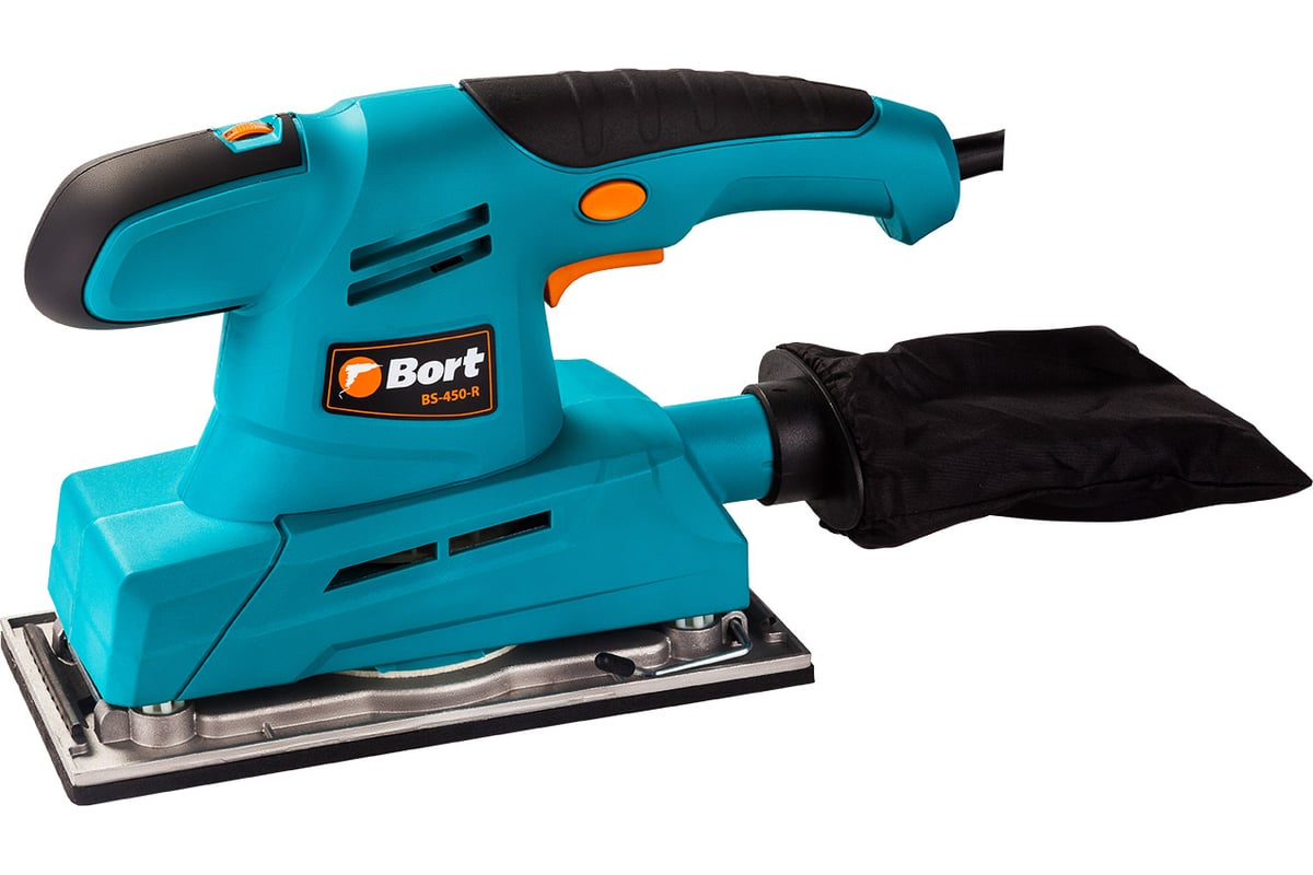 Шлифовальная вибрационная машина Bort BS-450-R 93410105