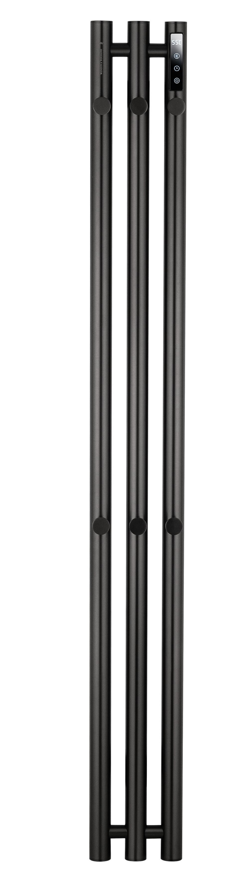 Полотенцесушитель электрический Wonzon&Woghand Kassel WW-AL72312-BGM темный графит