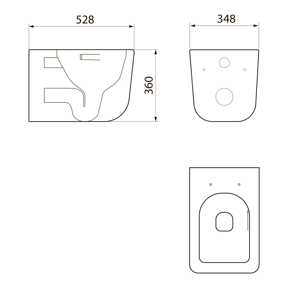 Комплект Point PN48032SB унитаз Меркурий PN41831GM + инсталляция Элемент PN45120 + кнопка Виктория PN44061SB сталь