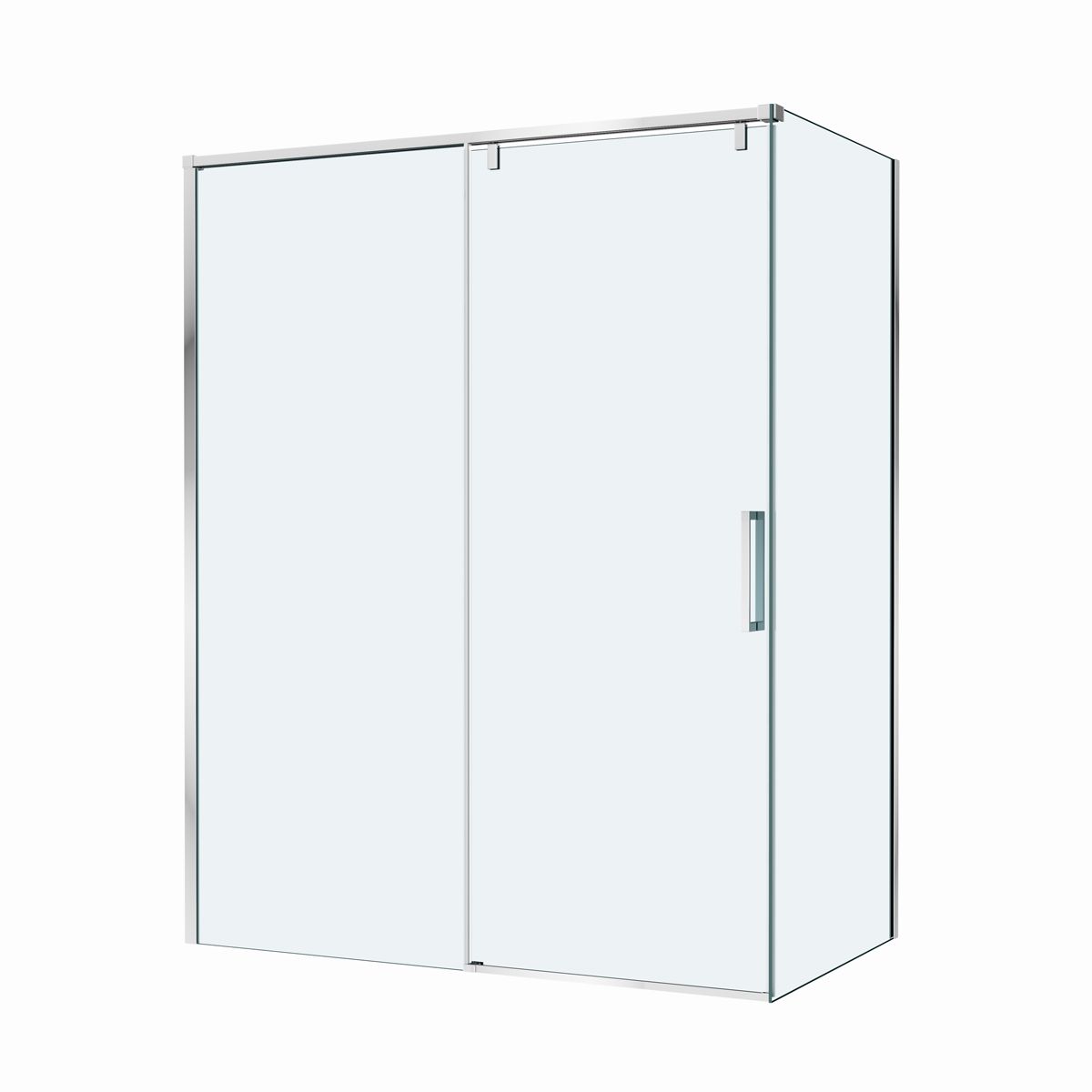 Душевой уголок BelBagno SOFT_CLOSE-1-AH-1-150/100-C-Cr 150x100 прозрачный, хром Душевой уголок BelBagno SOFT_CLOSE-1-AH-1-150/100-C-Cr 150x100 прозрачный, хром