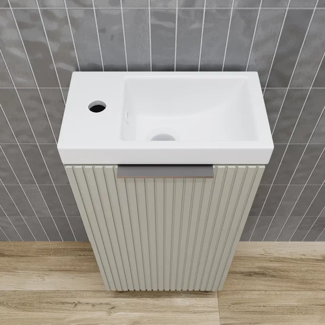 Тумба с раковиной Style Line Соло 40 см напольная