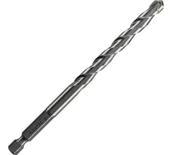 Сверло по бетону HRC45 8x120 мм, HEX RUNTEC RT-DC8