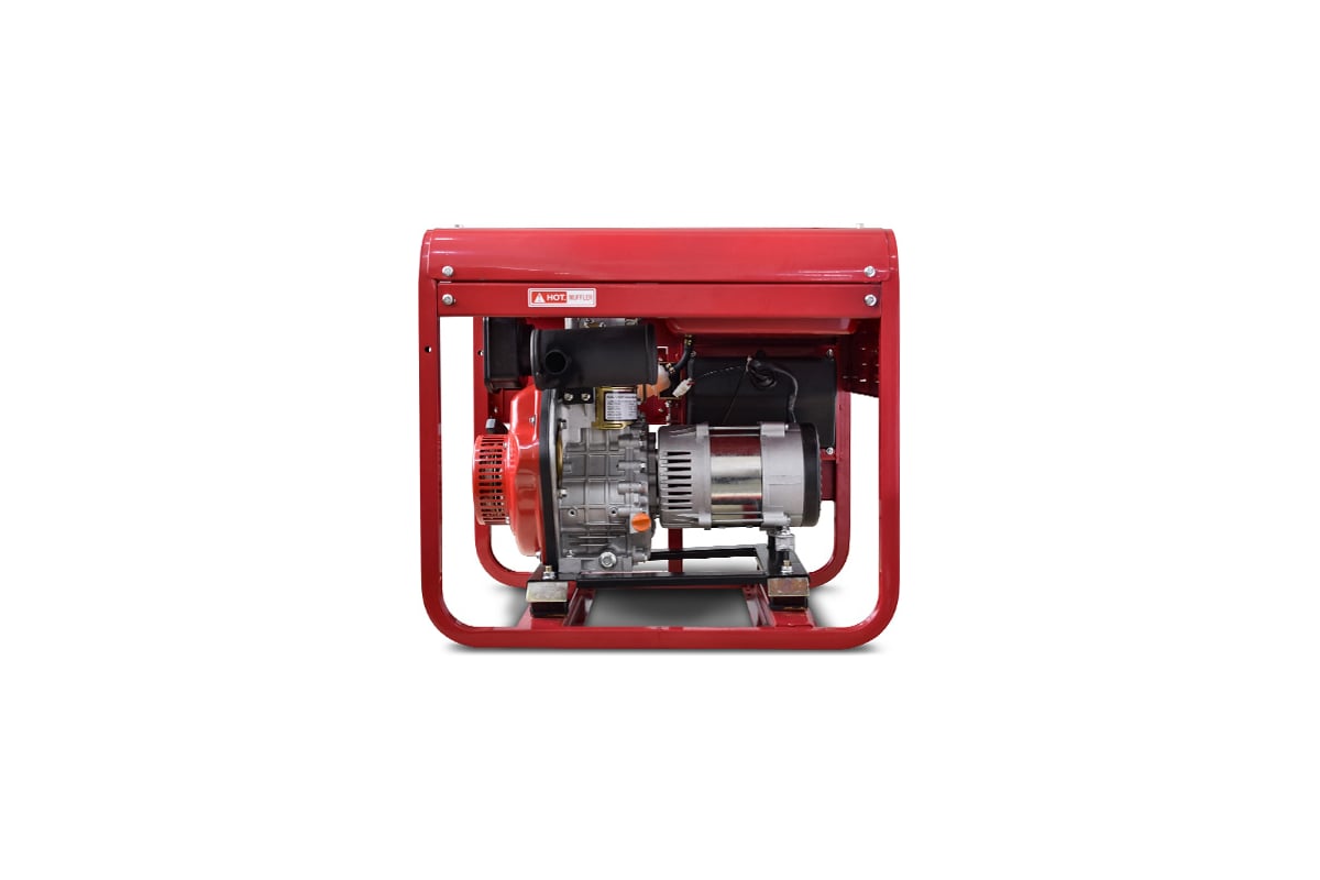 Дизельный электроагрегат REDVOLT 170f, 2,2 квт ручн. старт, EPD2500