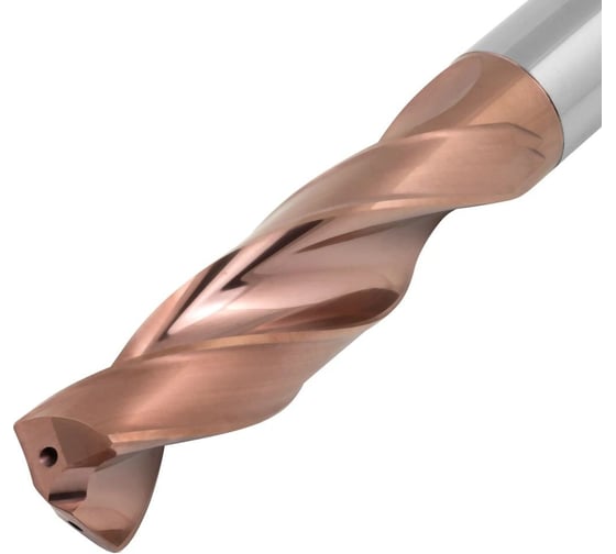 Сверло AHNO 12.0 мм, твердосплавное, 3D, с подводом СОЖ, SP-X801031200, VHM, по стали, чугуну, нерж. и жаропроч.стали ah00262