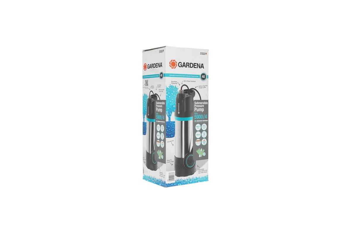 Погружной колодезный насос Gardena 5900/4 inox