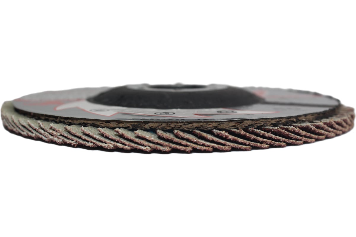 Лепестковые тарельчатые круги FLD-10 D125 мм, P120 R2R 8030-10125120