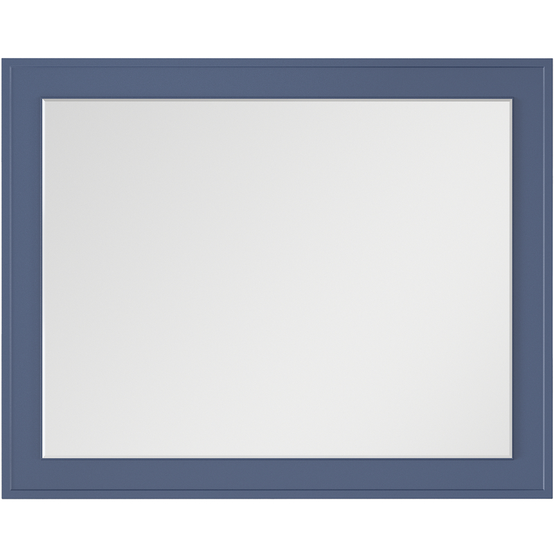 Зеркало La Fenice Cubo 100x80 см синий матовый FNC-02-CUB-BG-100-80