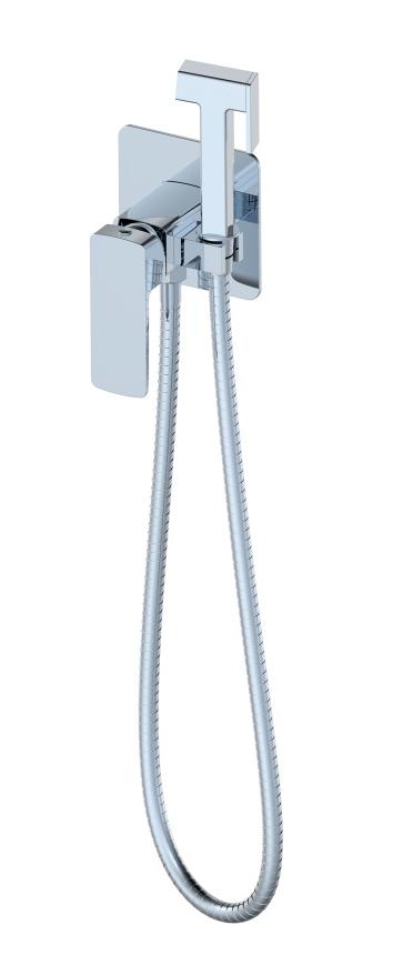 Смеситель Oliveeka D-Line OL-829003-CR с гигиеническим душем, хром