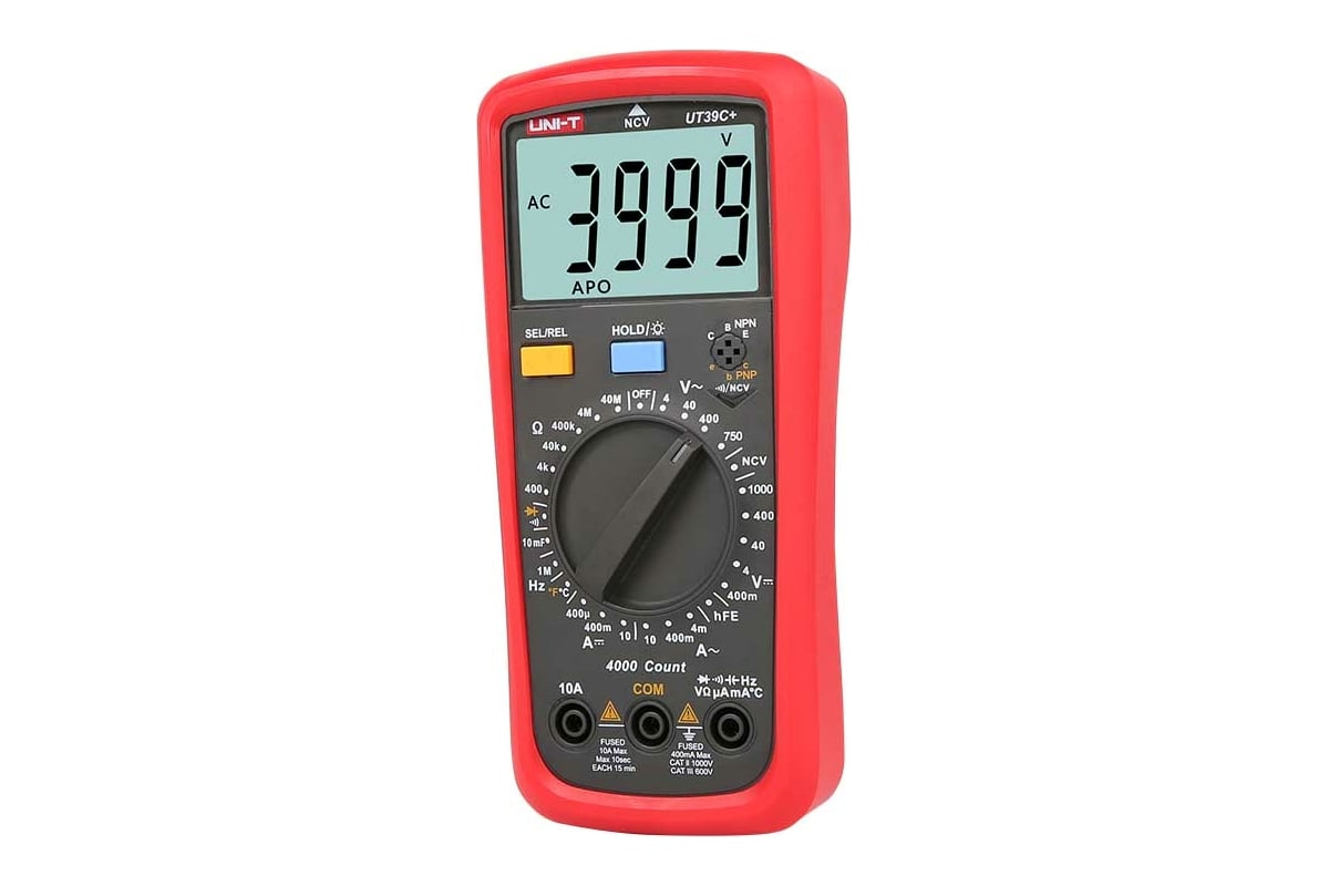 Цифровой мультиметр UNI-T UT39C+ 00-00001503