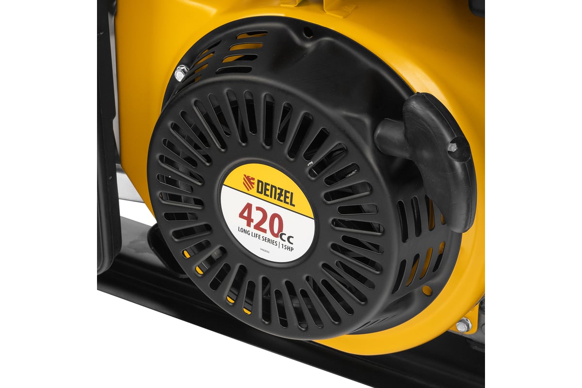 Бензиновый генератор Denzel PS 70 EA, 7,0 кВт, 230В, 25л 946894
