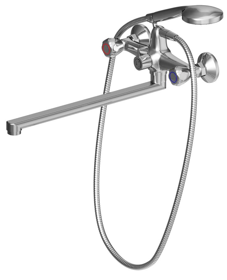 Смеситель универсальный Dorff Modern D7095000 хром