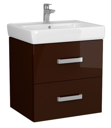 Мебель для ванной Акватон Америна 60, темно-коричневый