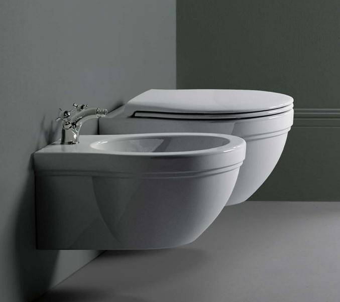Подвесной унитаз GSI Classic 8712FR211 с креплением