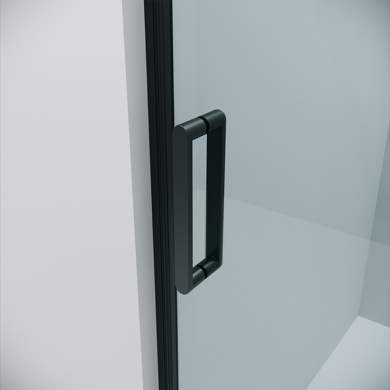 Душевая дверь Grossman Classic 150x195 прозрачное, черный матовый 100.K33.04.150.21.00